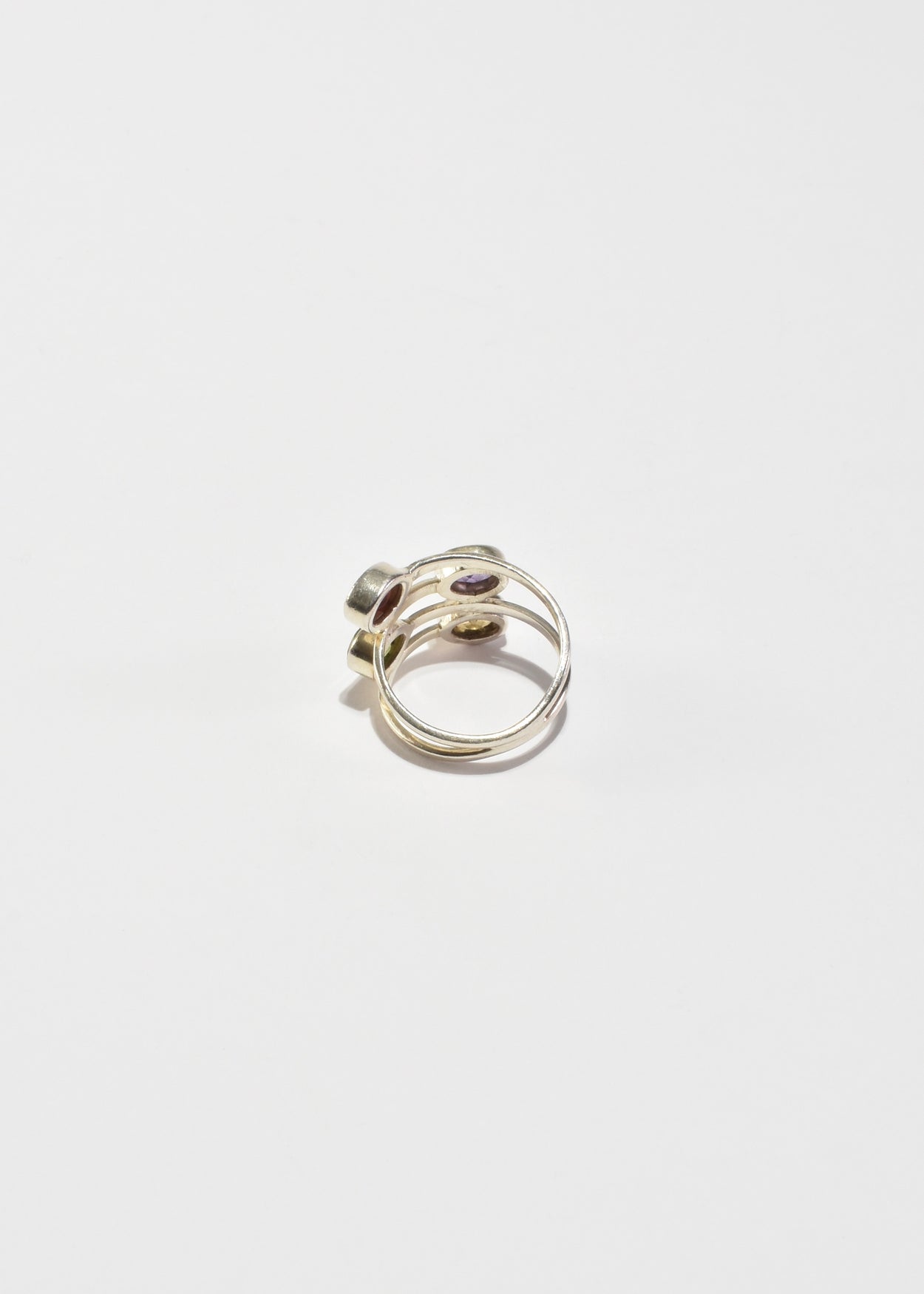 Faceted Multi Stone Ring