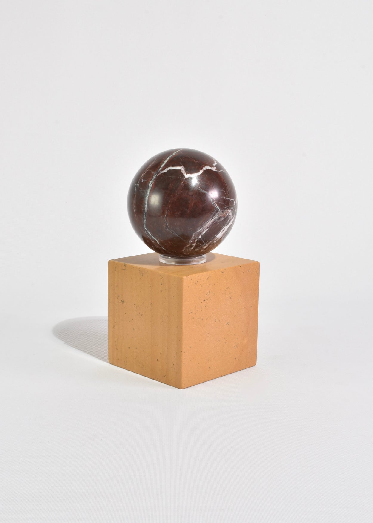 Marble Sphere Bookend