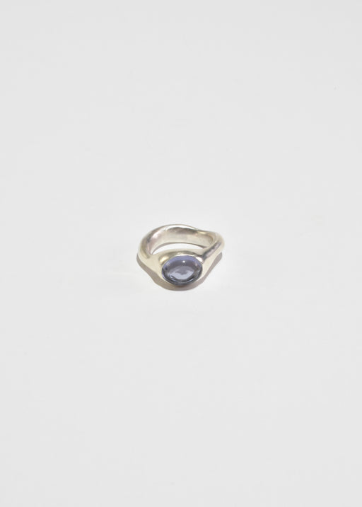 Cast Iolite Ring