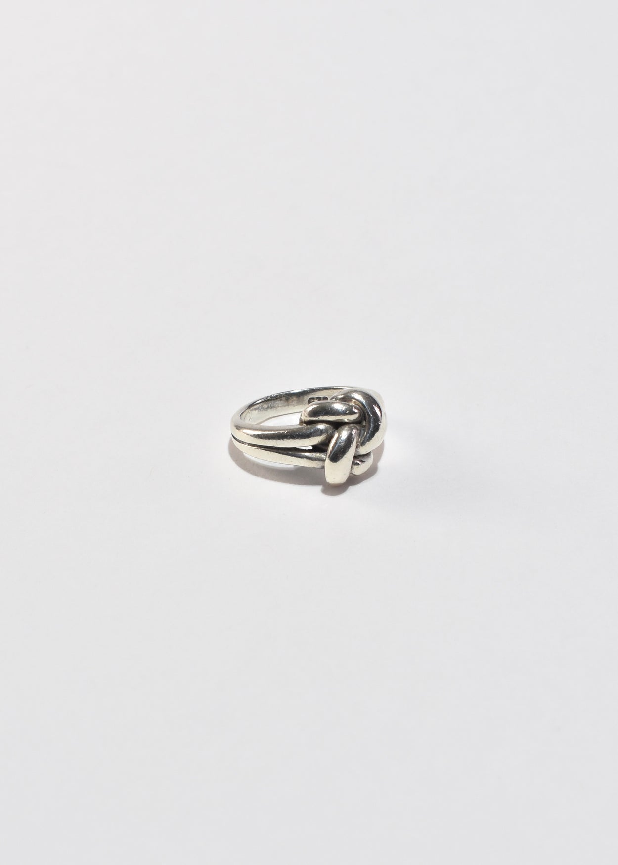 Sterling Knot Ring