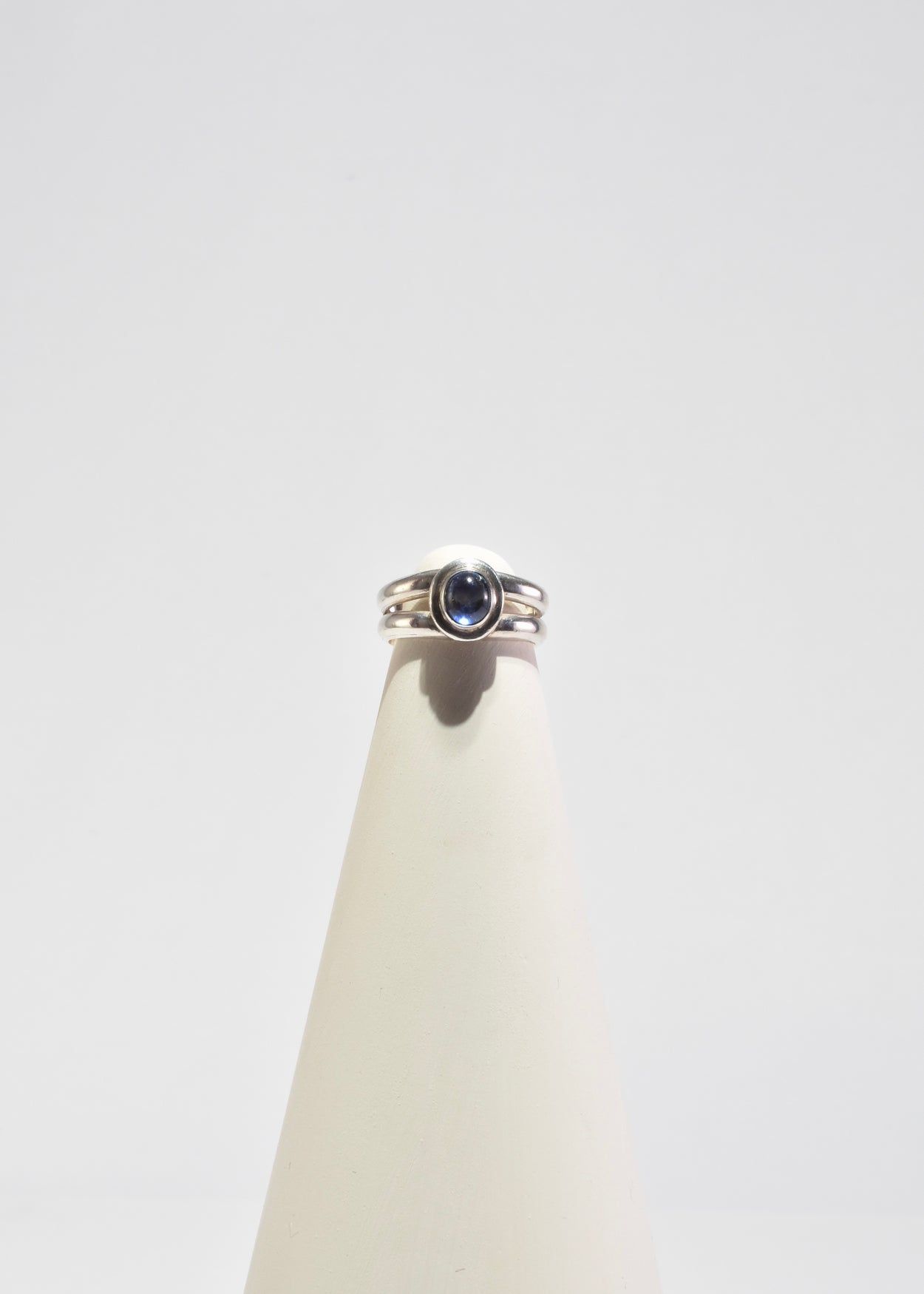 Sterling Sapphire Ring