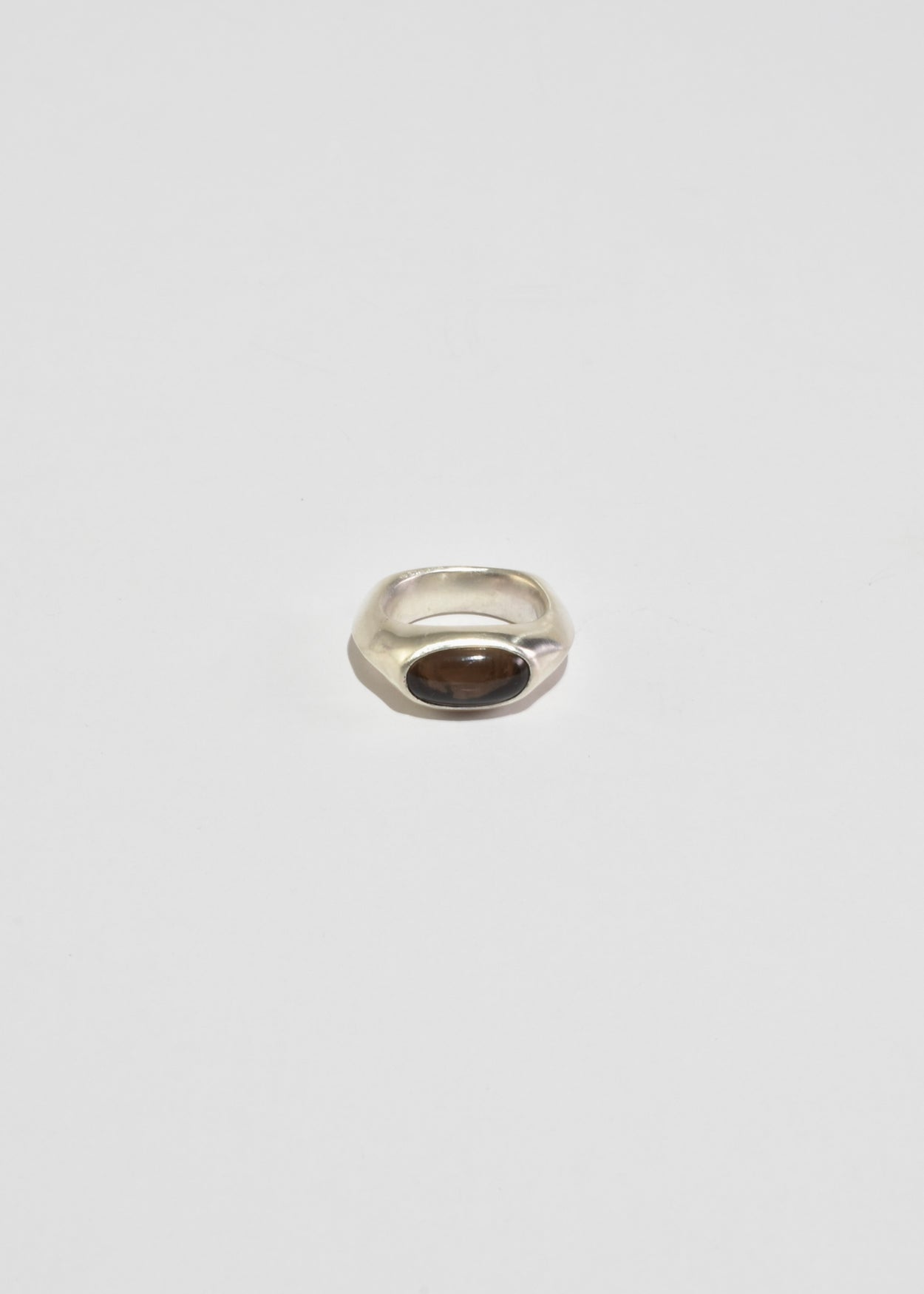 Cast Smoky Quartz Ring