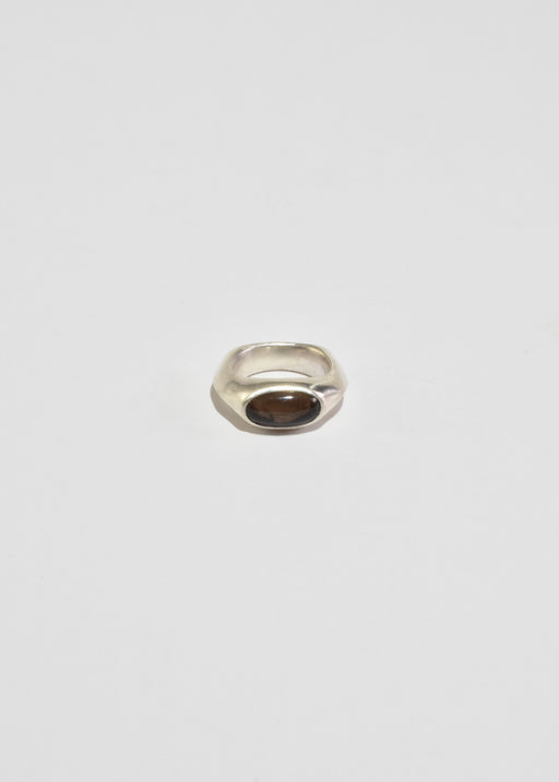 Cast Smoky Quartz Ring