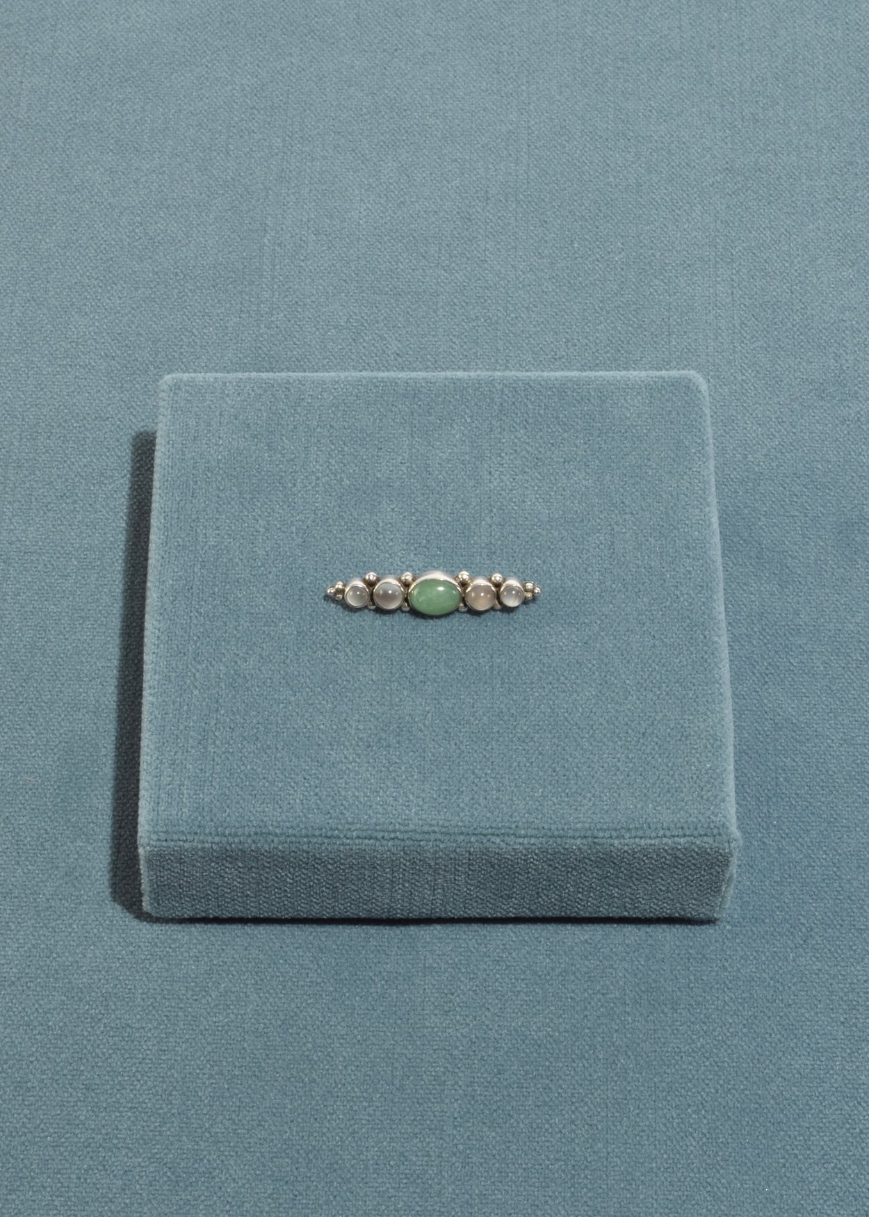 Moonstone Aventurine Brooch