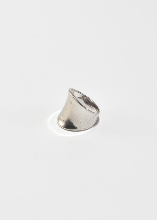 Curved Wide Band Ring