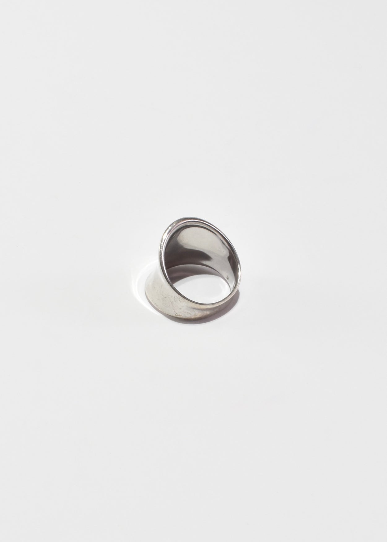 Curved Wide Band Ring