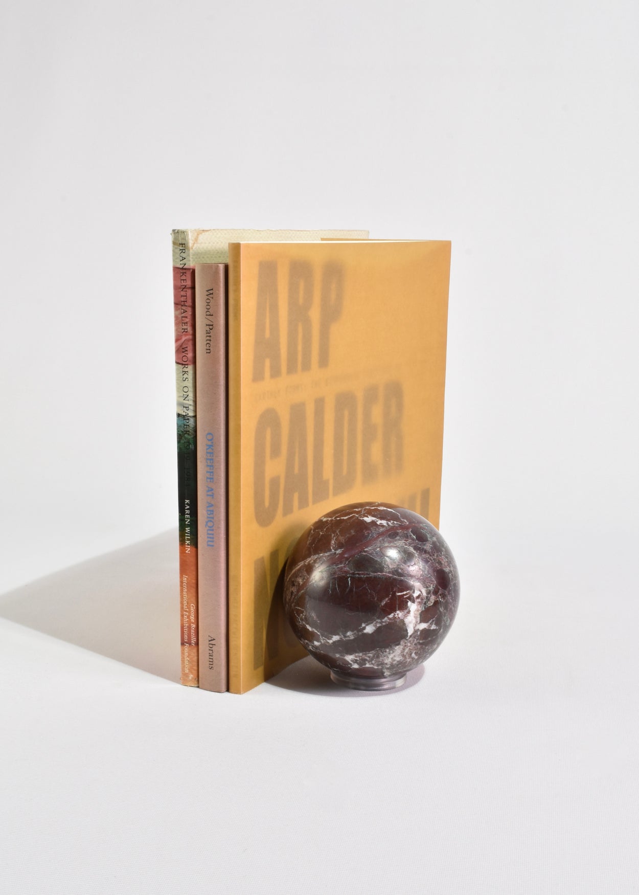 Marble Sphere Bookend