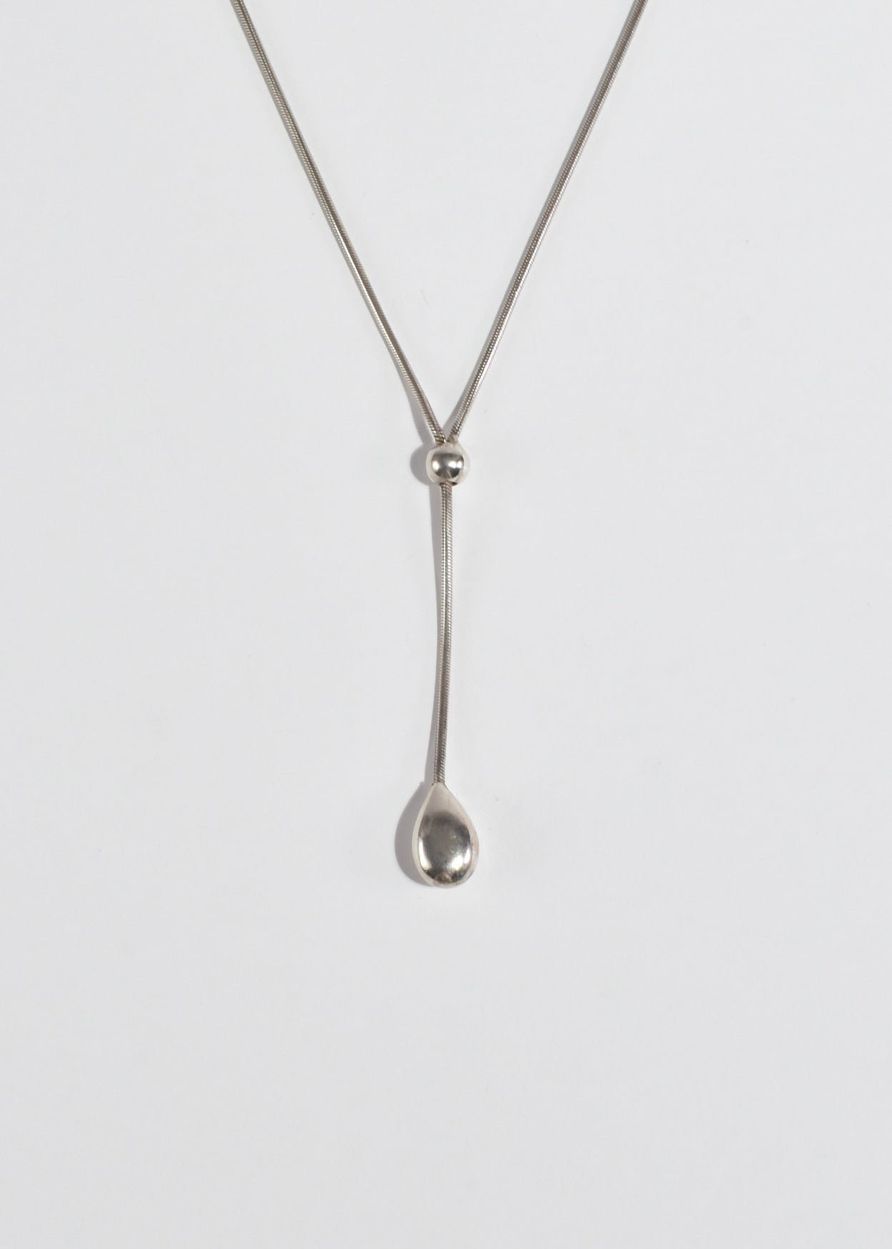Modernist Silver Necklace