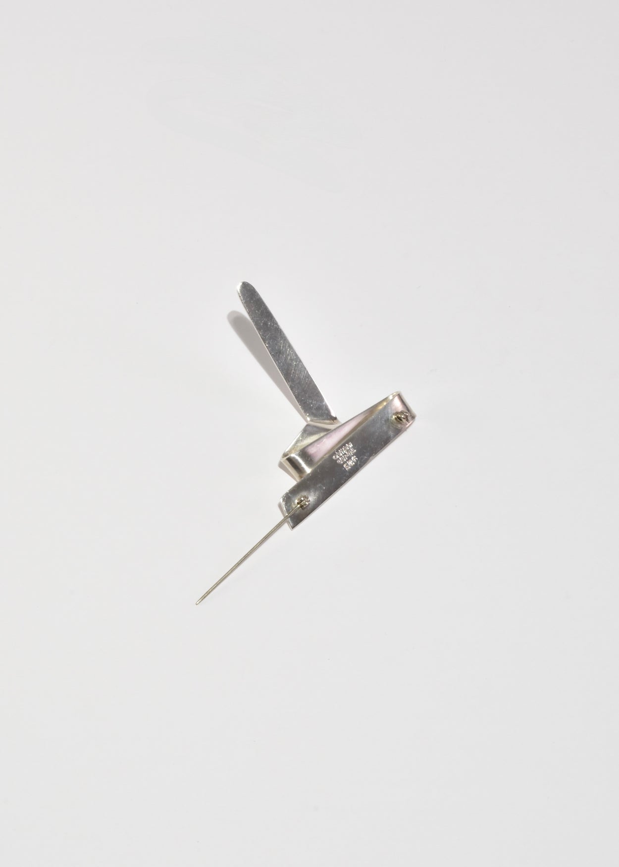 Modernist Ribbon Brooch