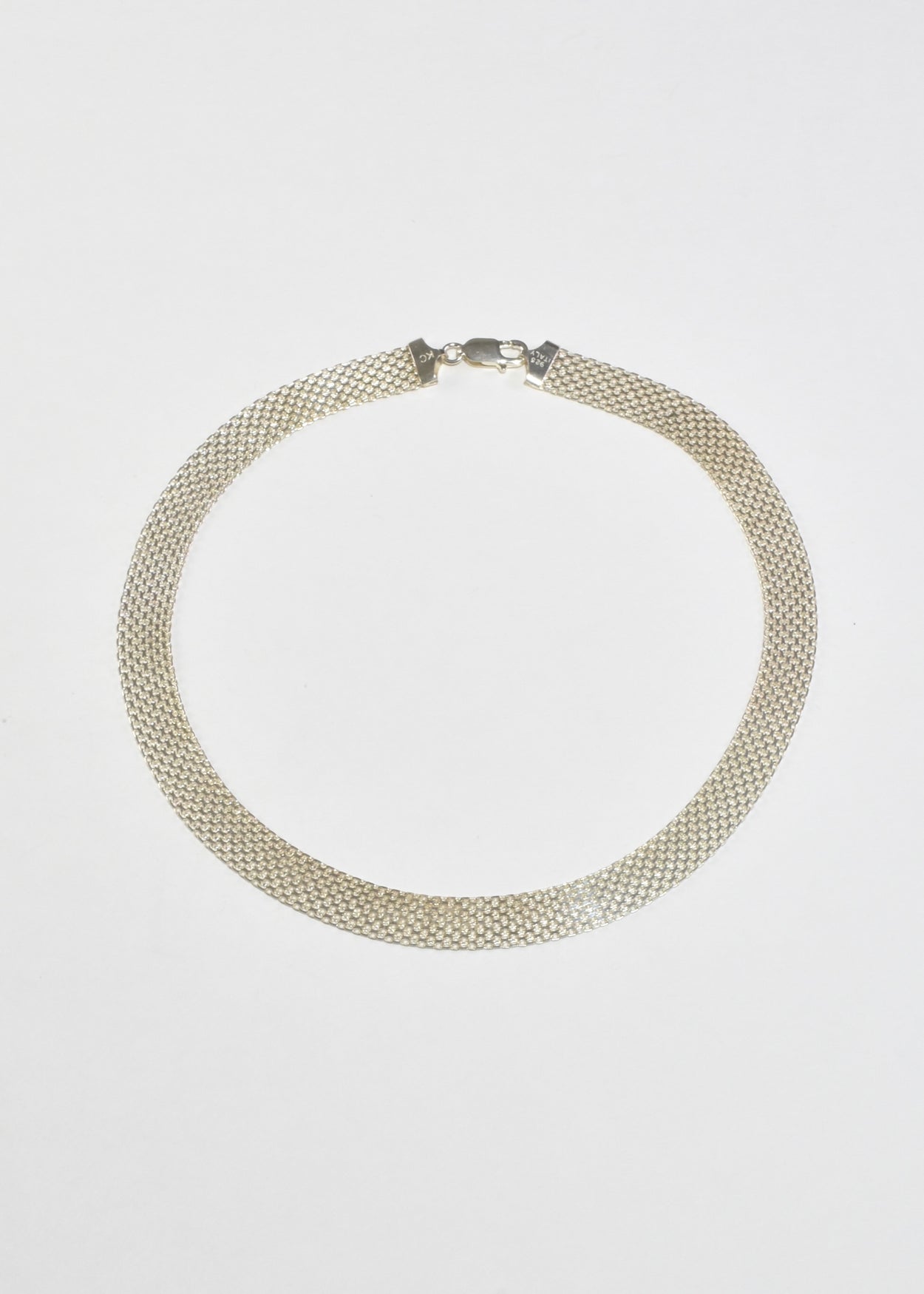 Woven Mesh Necklace