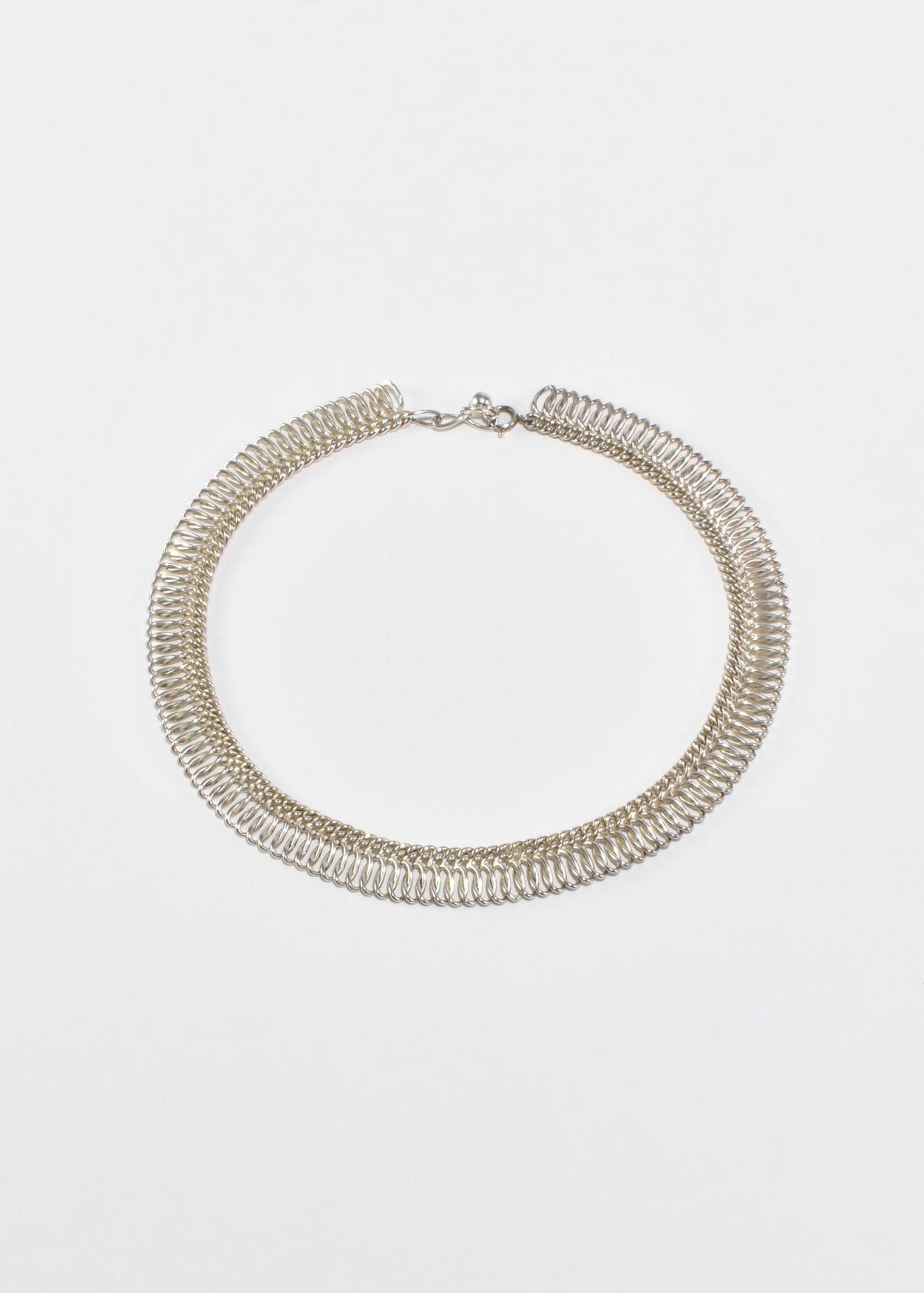 Looped Chain Collar Necklace