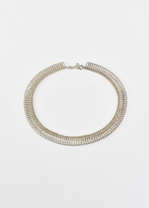 Looped Chain Collar Necklace