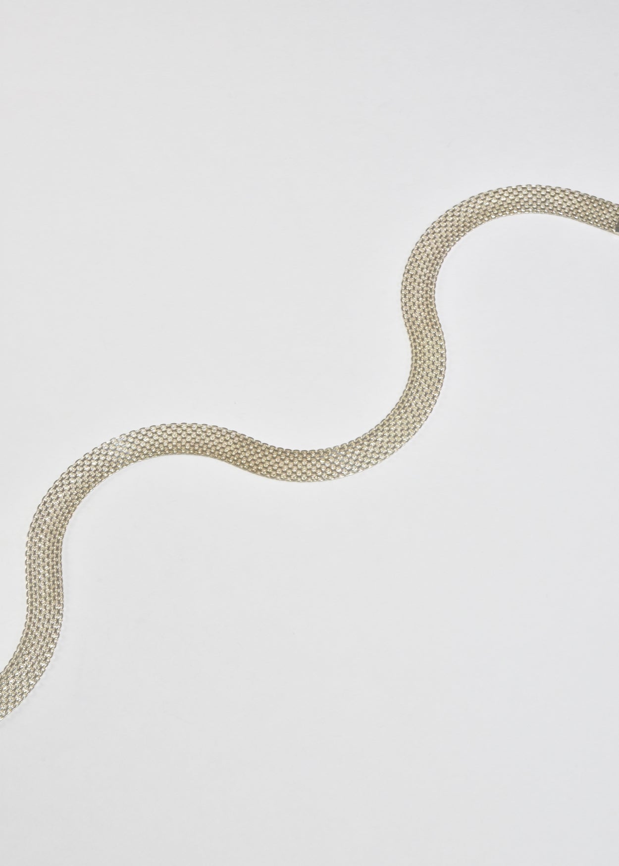 Woven Mesh Necklace