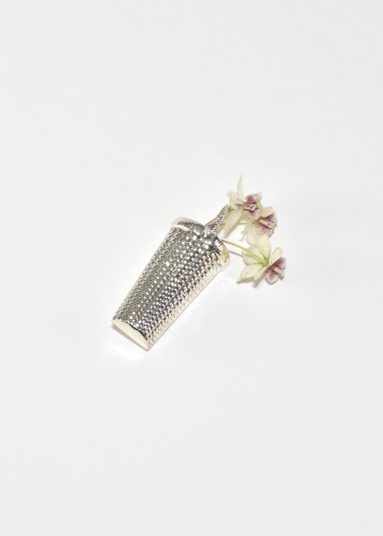 Sterling Basket Brooch