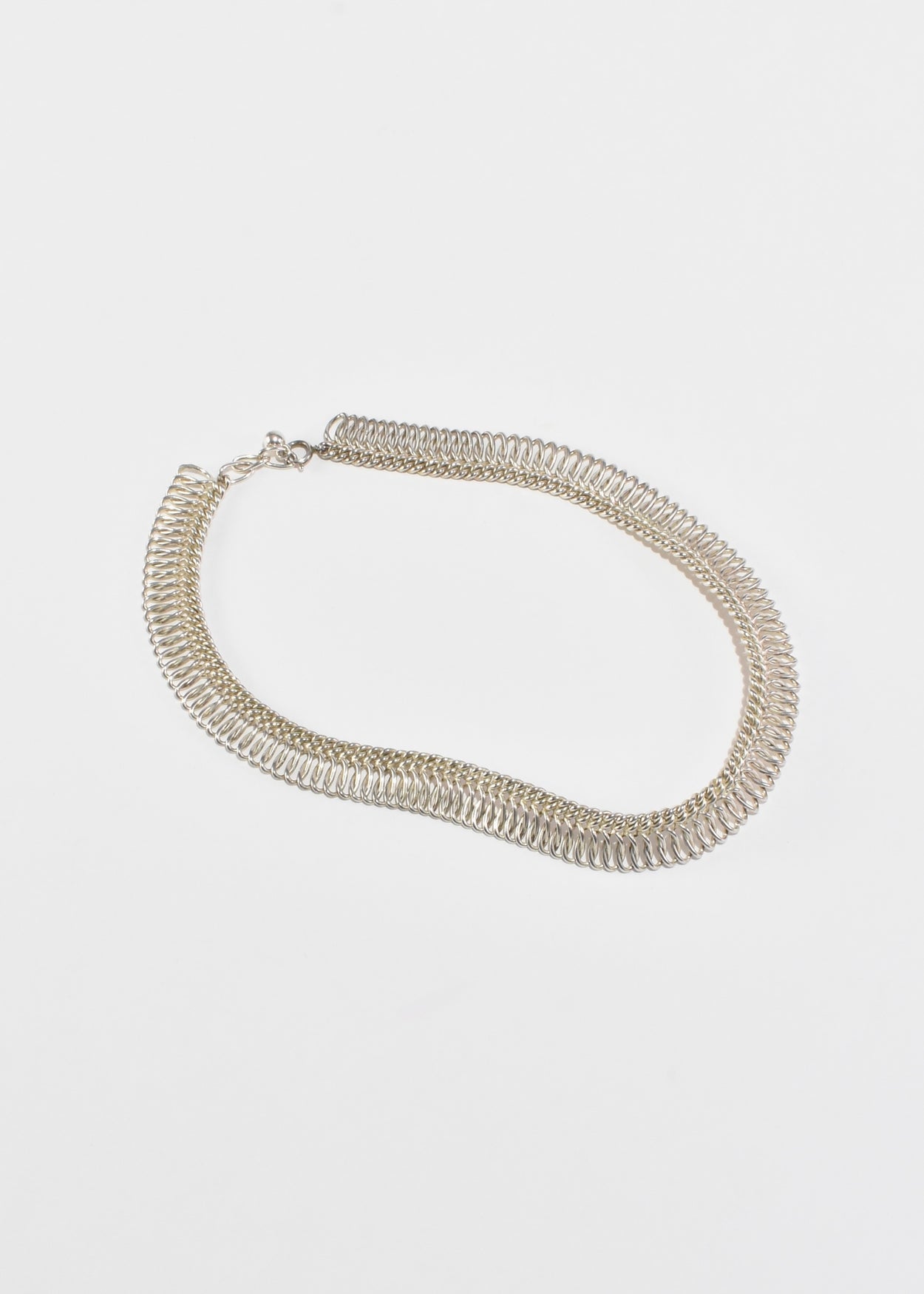 Looped Chain Collar Necklace