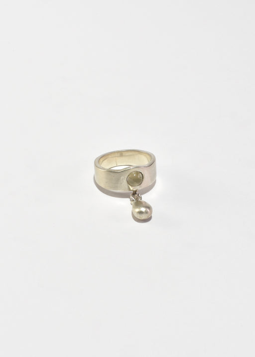 Quartz Teardrop Ring Sample