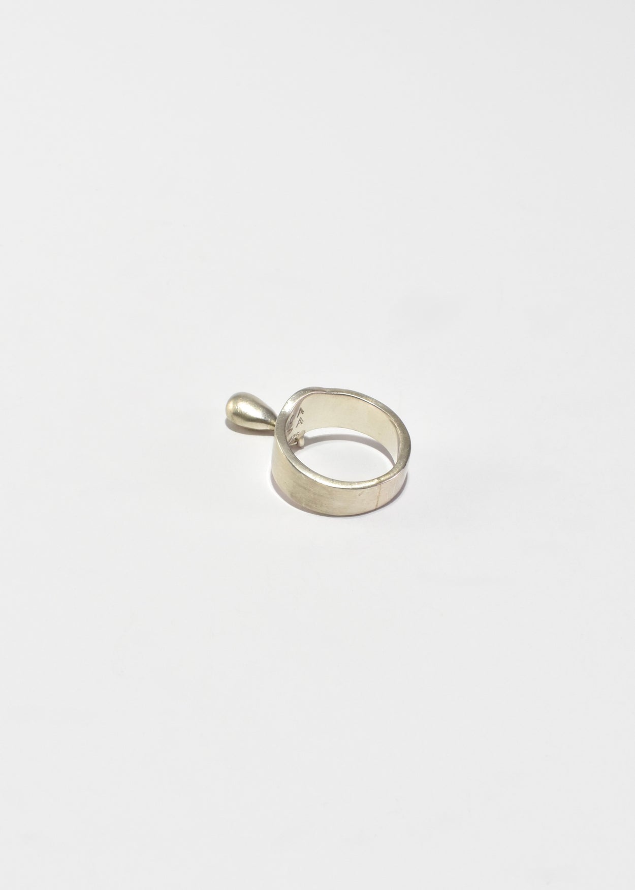 Quartz Teardrop Ring Sample