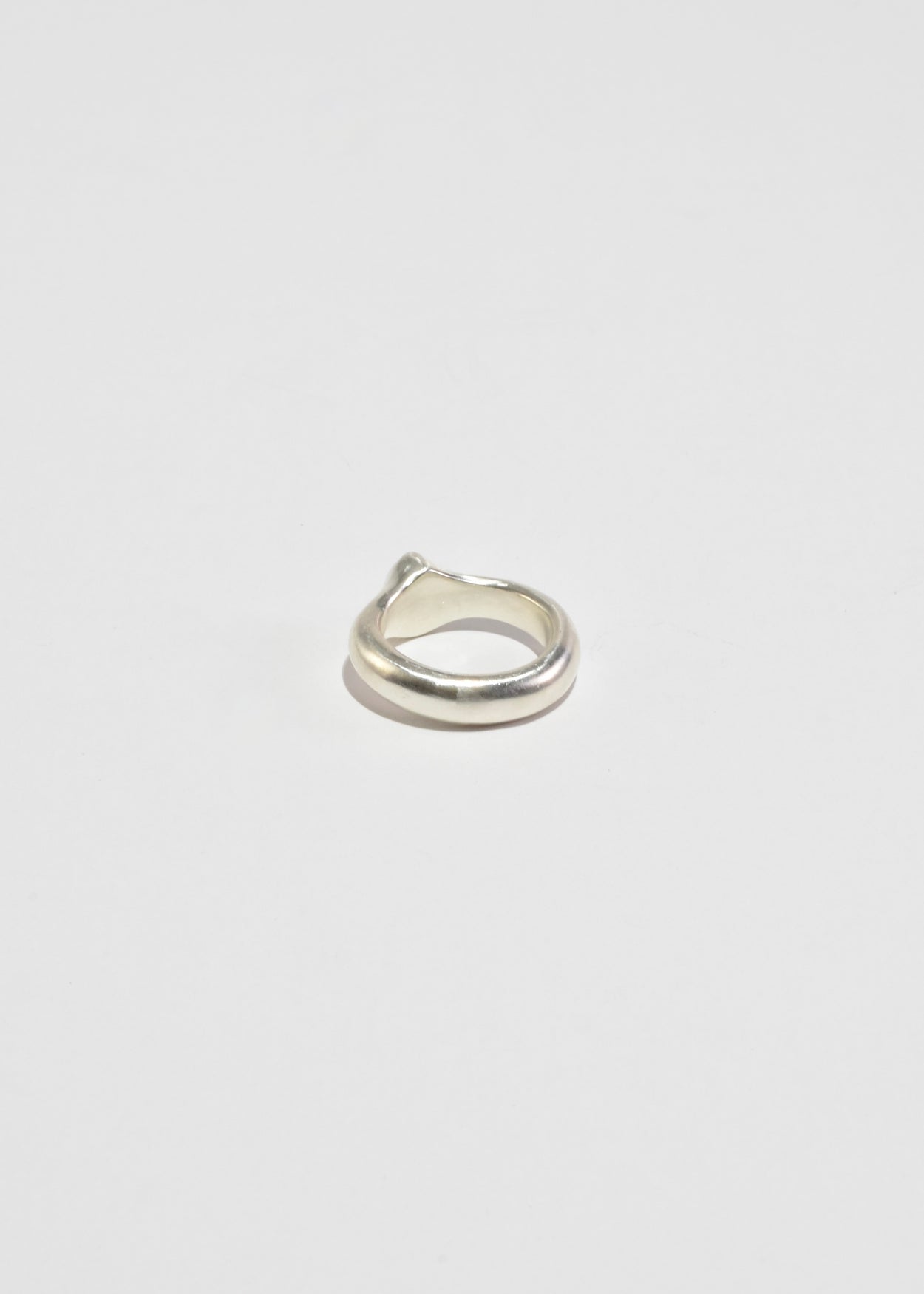 Cast Blue Topaz Ring