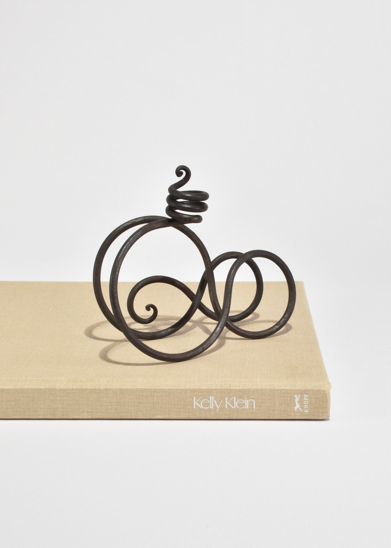 Iron Spiral Candleholder