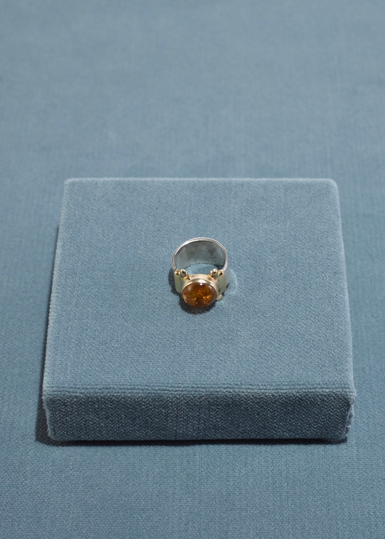 Round Amber Ring
