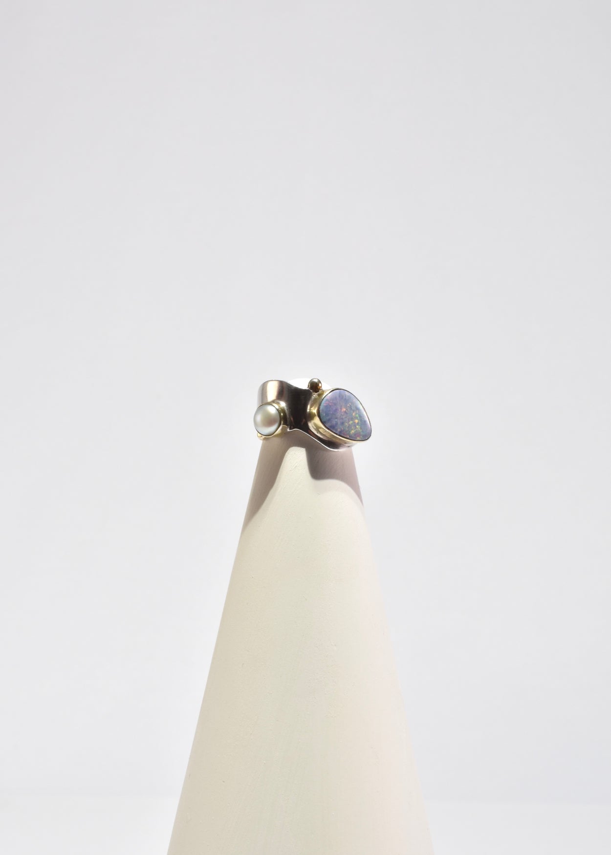 Opal Pearl Ring