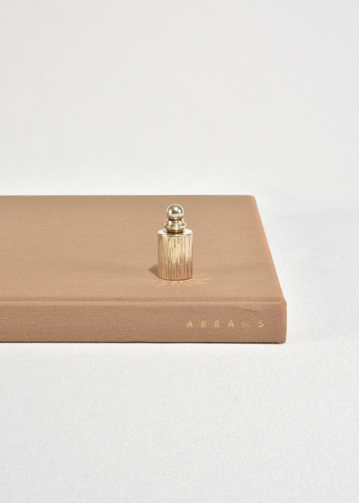 Textured Sterling Perfume Bottle
