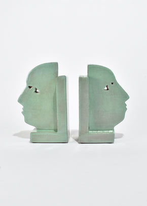 Profile Bookend in Mint