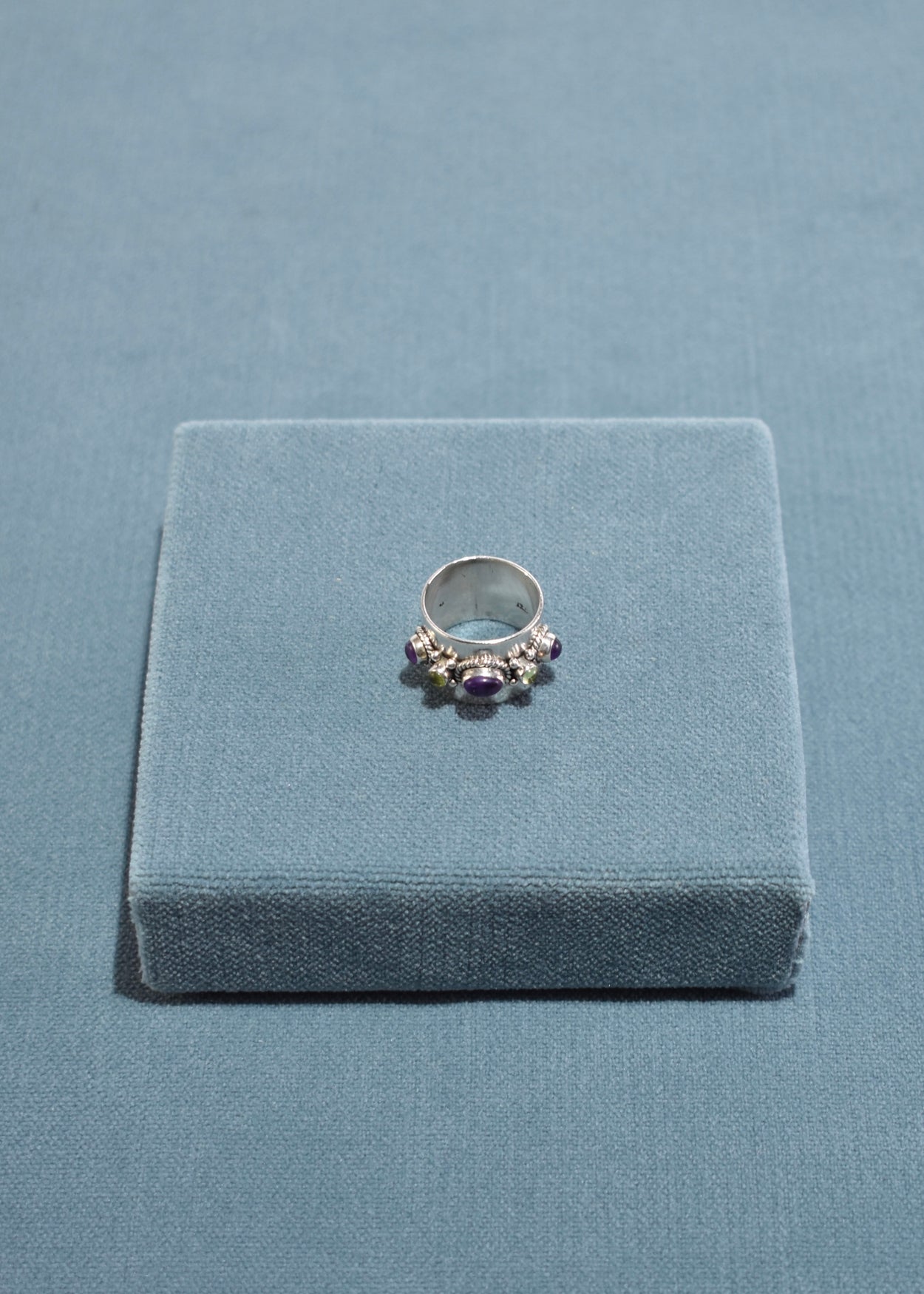 Amethyst Peridot Ring