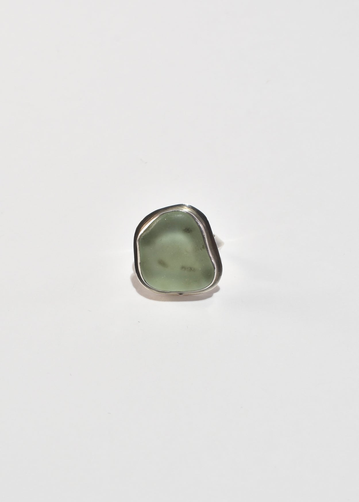 Organic Sea Glass Ring