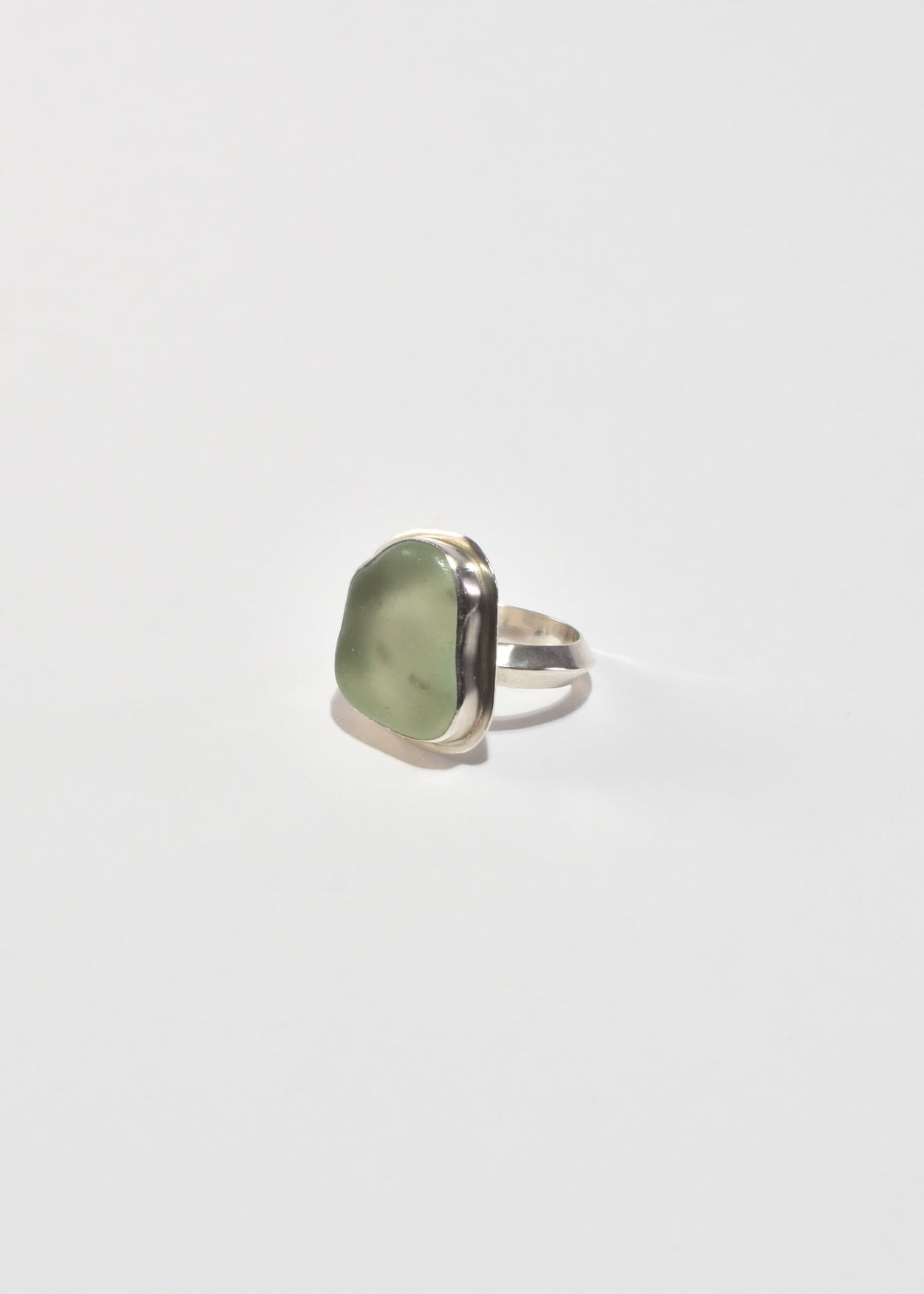 Organic Sea Glass Ring