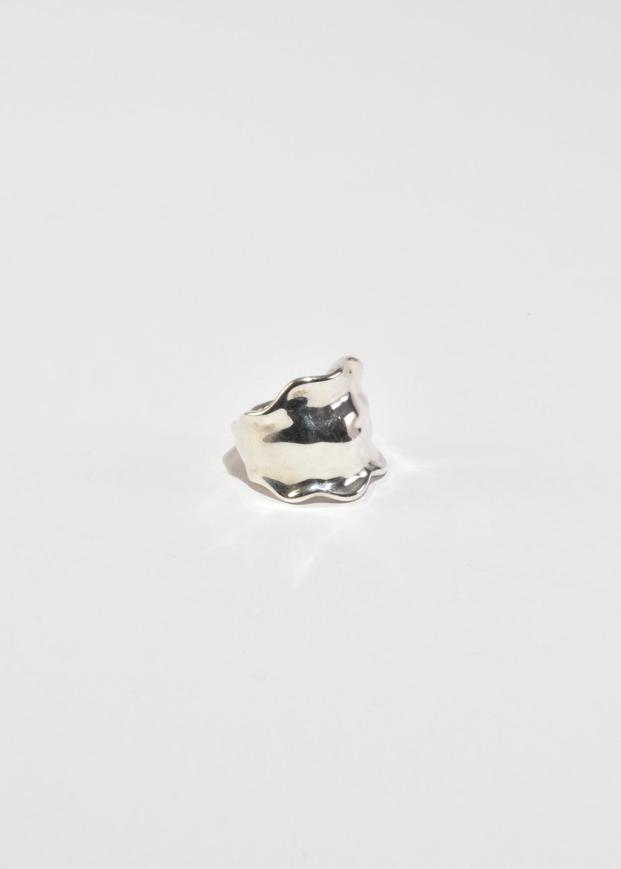 Sterling Ruffle Ring