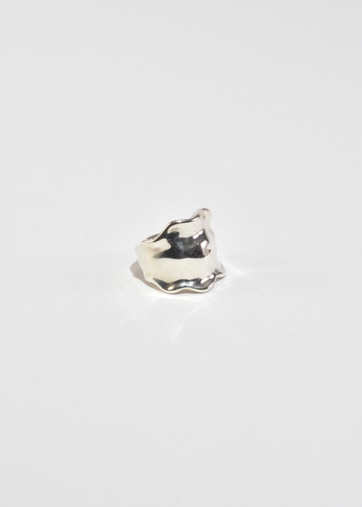 Sterling Ruffle Ring