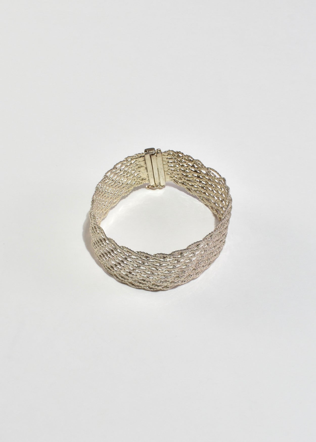 Woven Sterling Bracelet