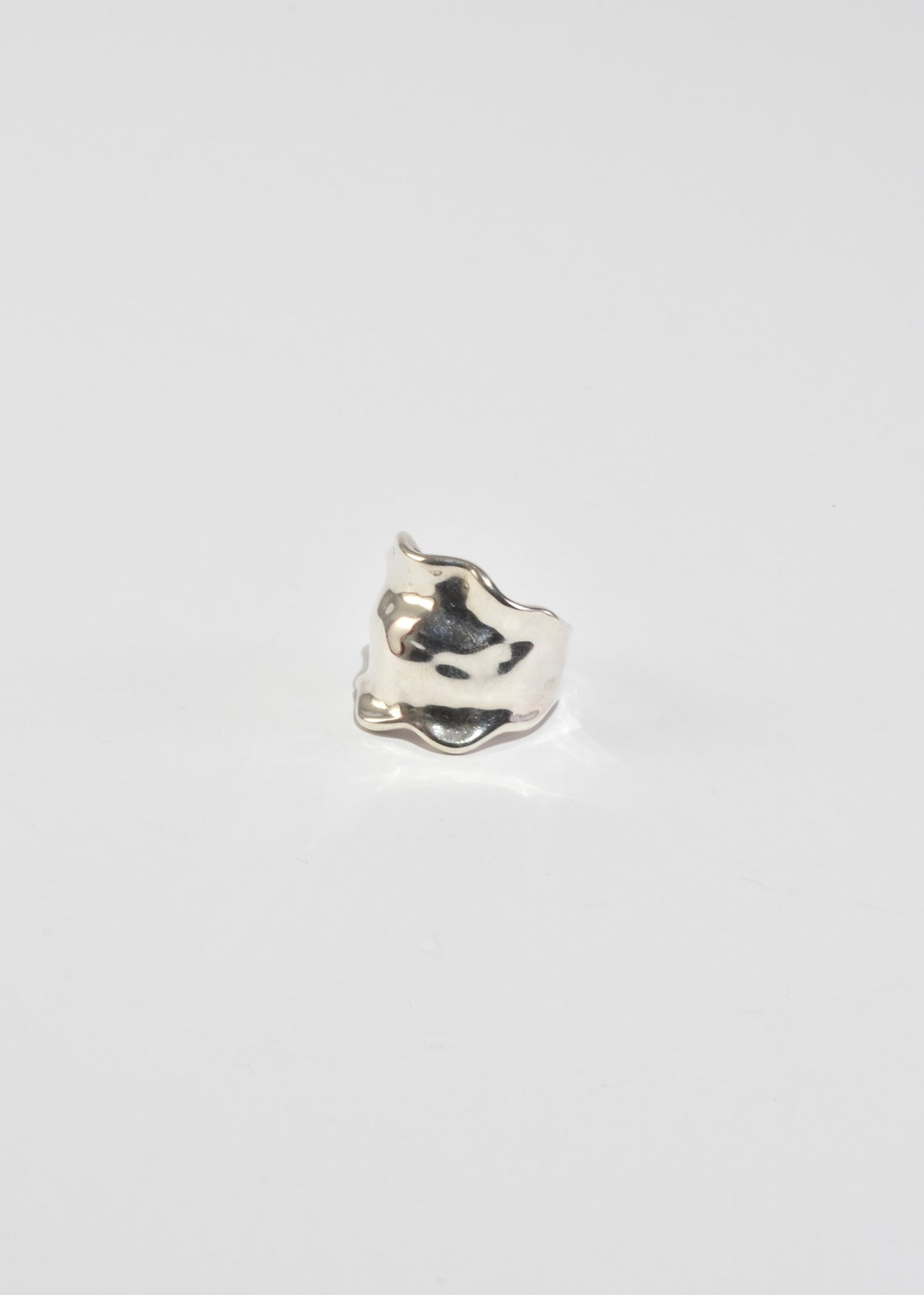 Sterling Ruffle Ring