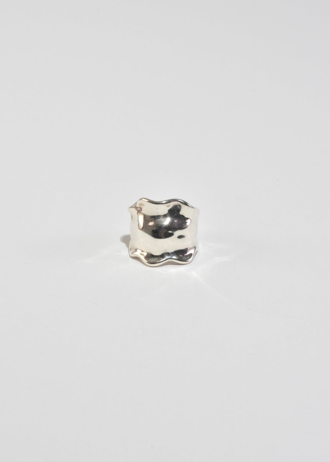 Sterling Ruffle Ring