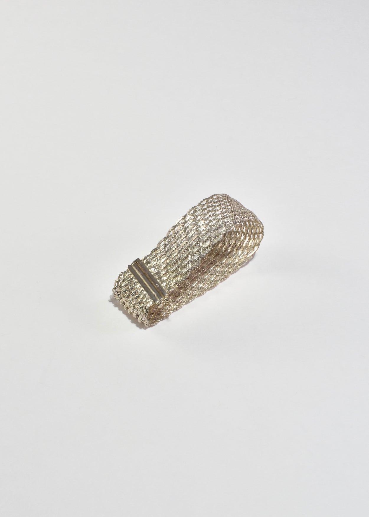 Woven Sterling Bracelet
