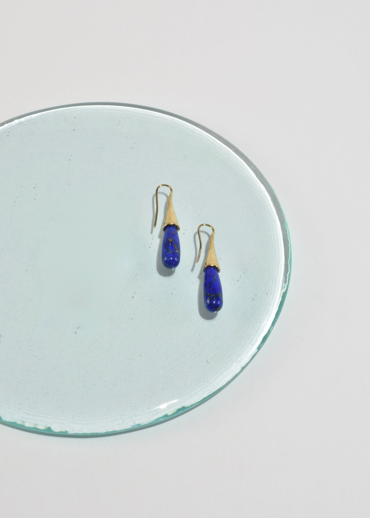 Lapis Teardrop Earrings