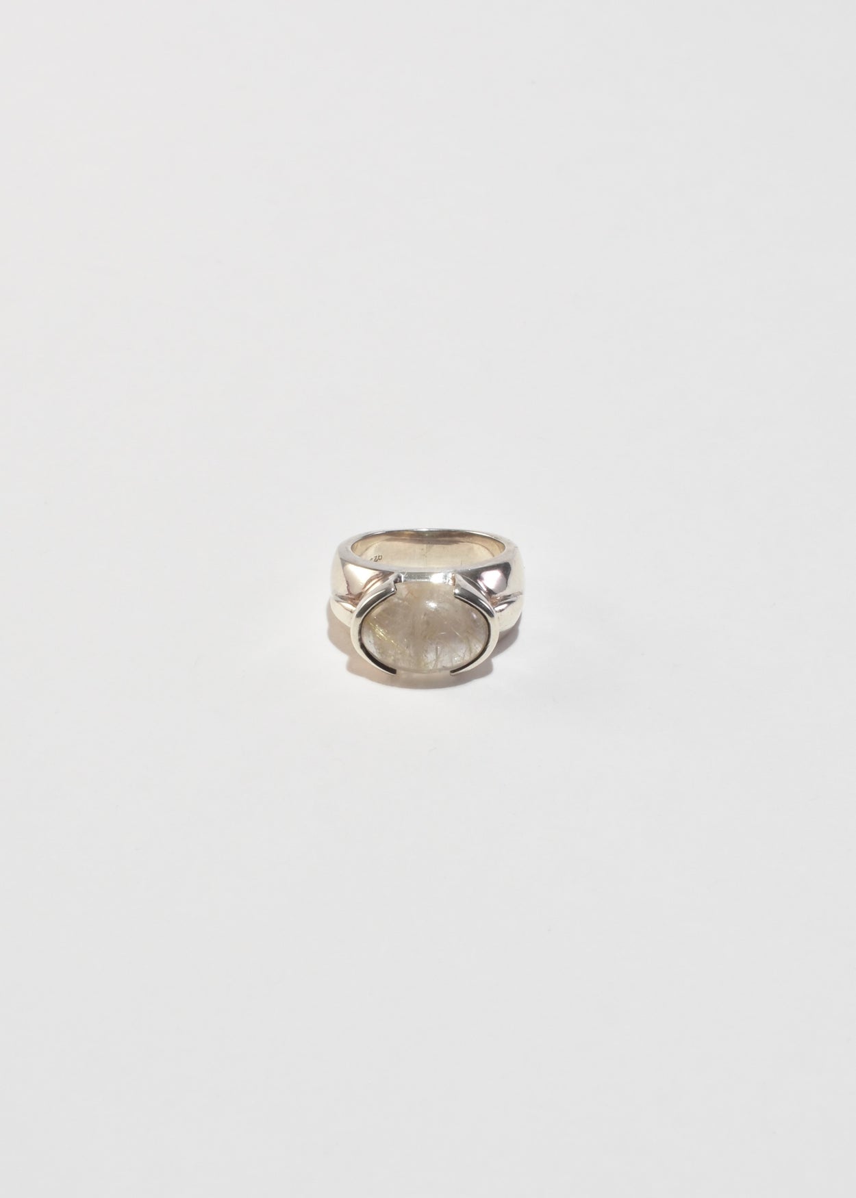 Rutilated Quartz Ring