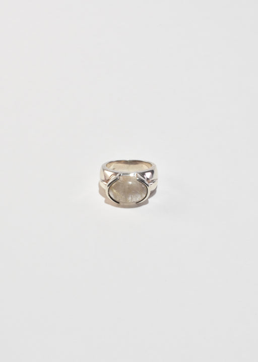 Rutilated Quartz Ring
