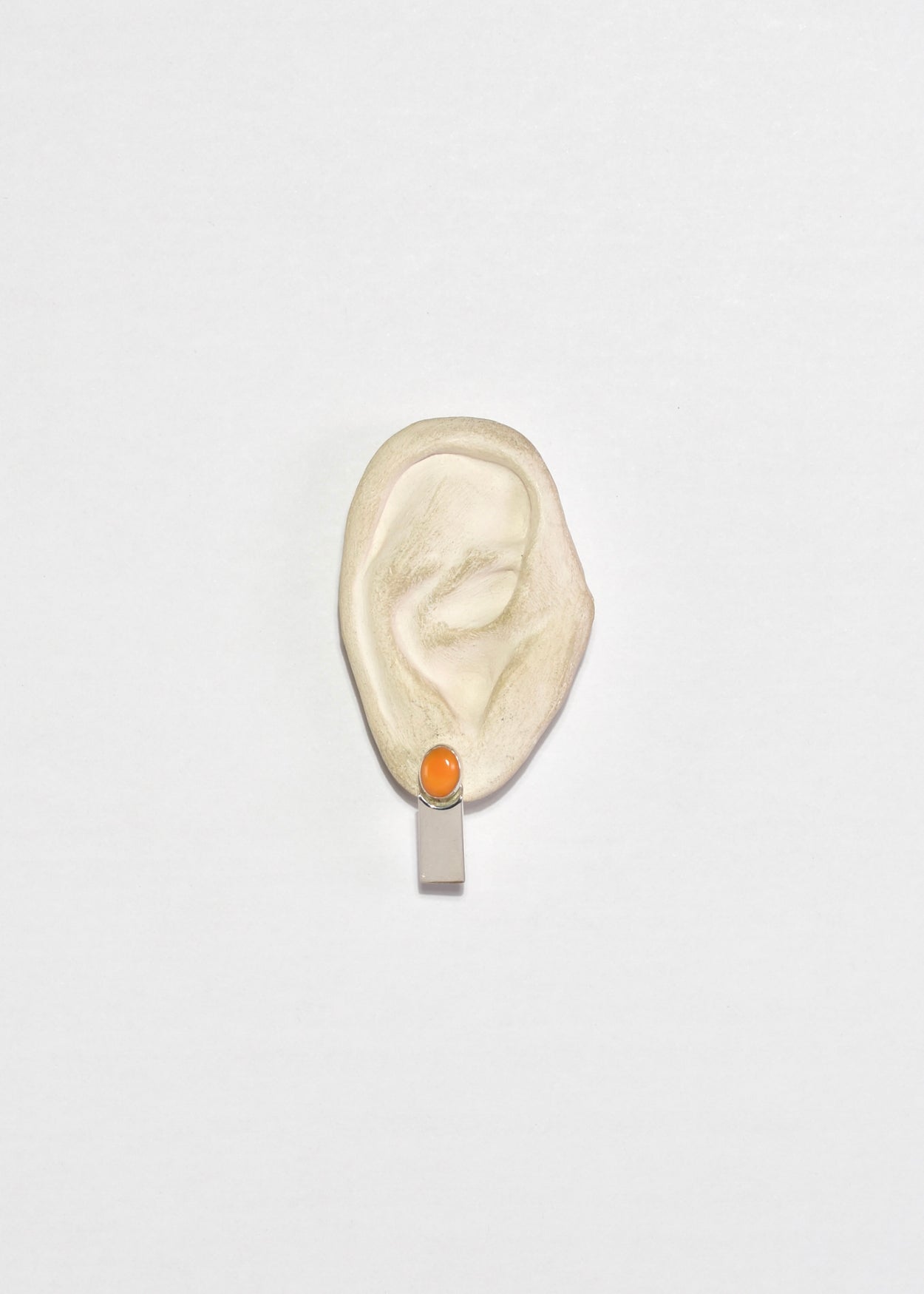 Sterling Coral Earrings