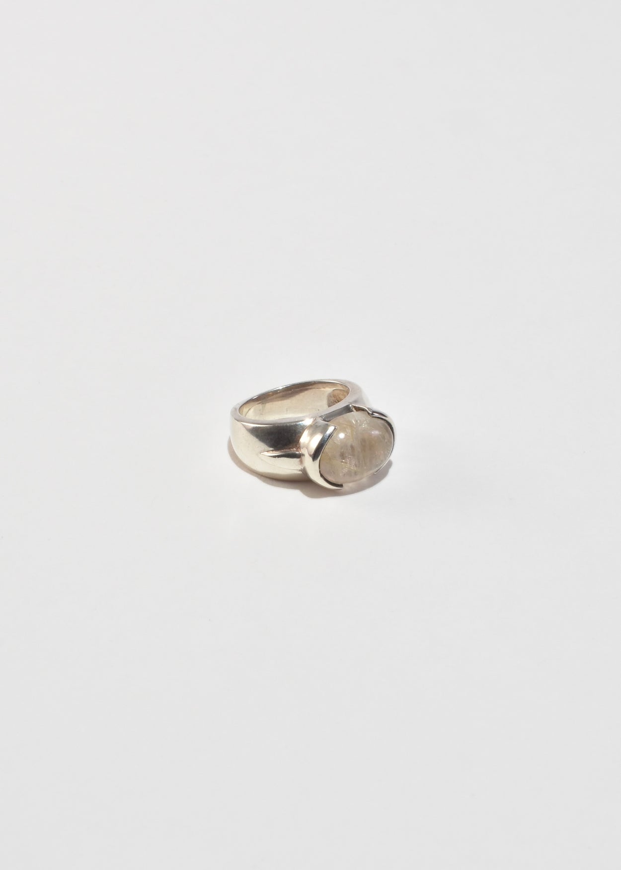 Rutilated Quartz Ring