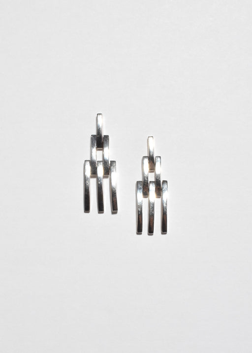 Bar Link Earrings