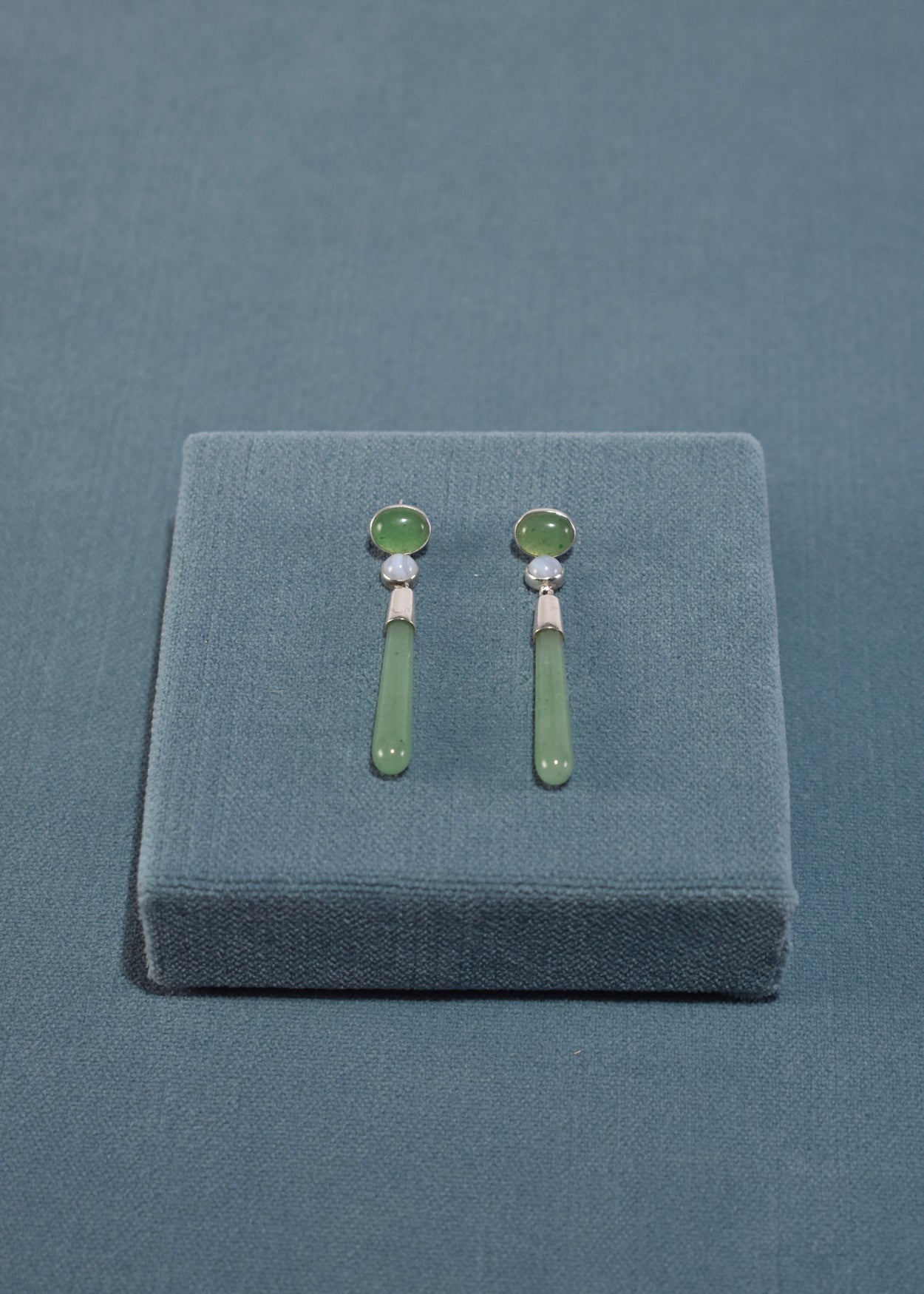 Jade Quartz Earrings