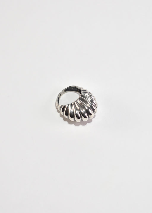 Ribbed Statement Ring
