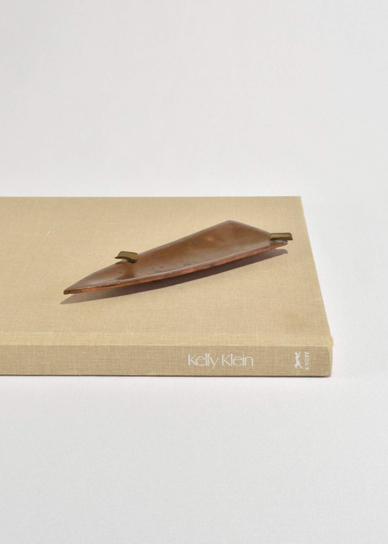 Angular Brass Ashtray