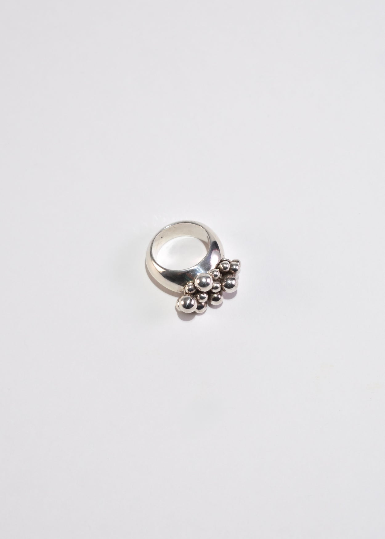 Beaded Cluster Ring