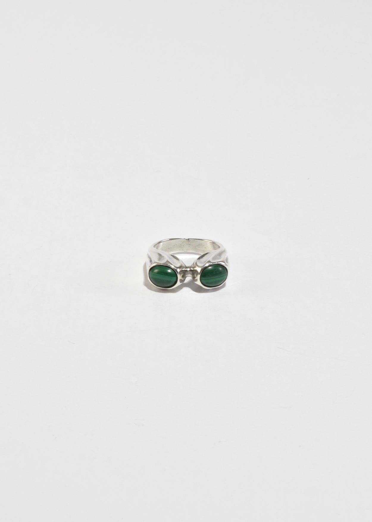 Silver Malachite Ring