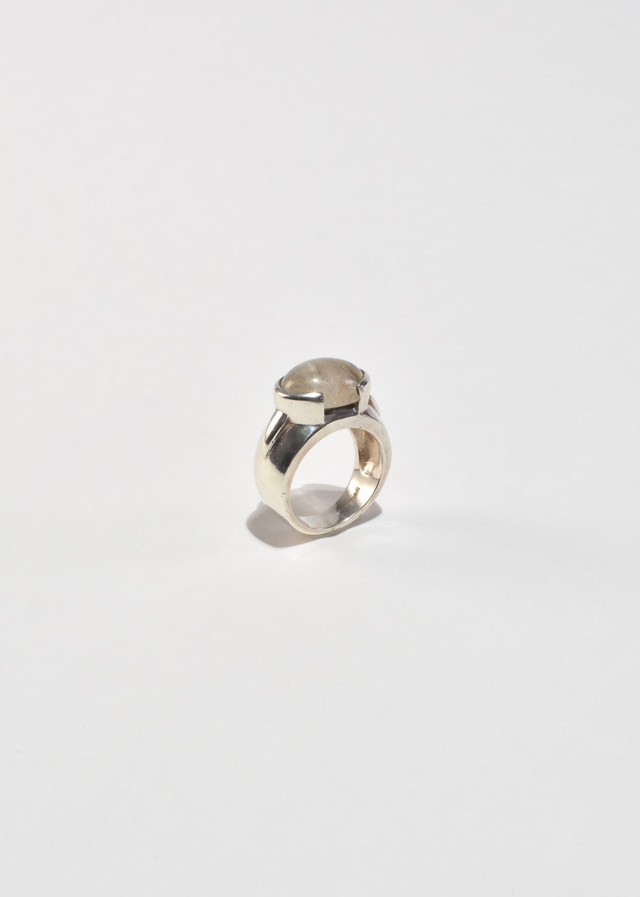 Rutilated Quartz Ring