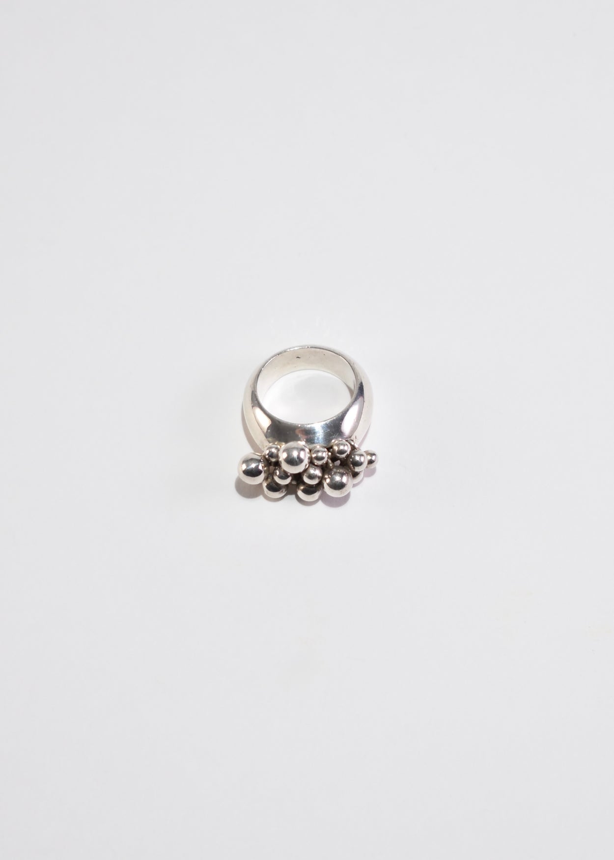 Beaded Cluster Ring