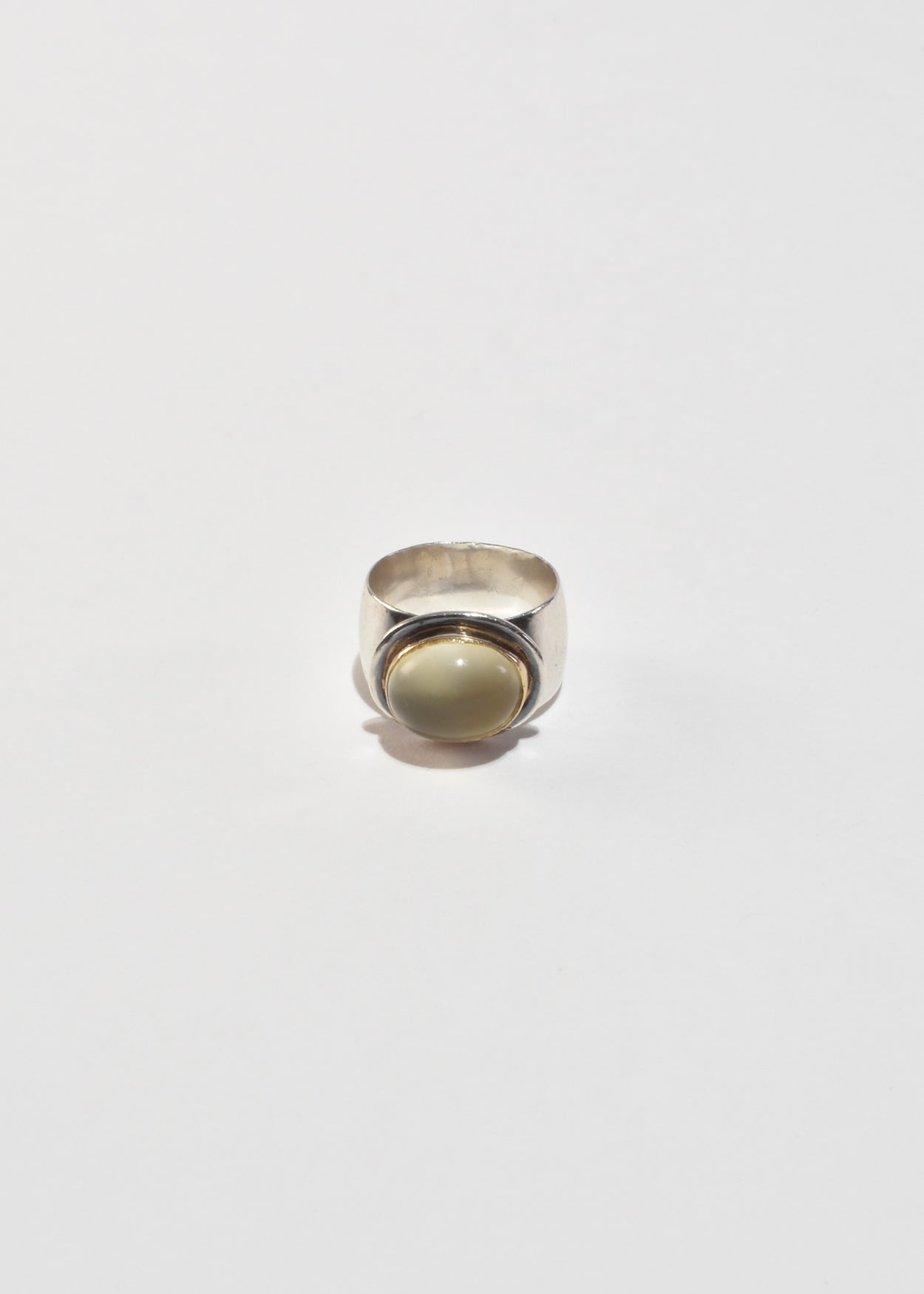 Oval Moonstone Ring
